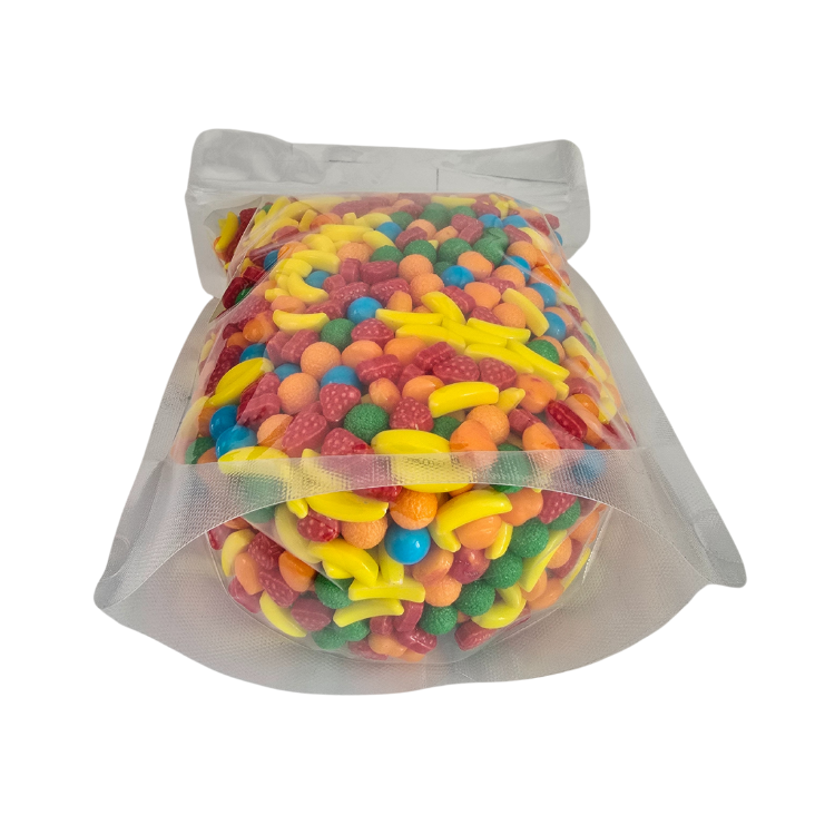 Bolsa Stand Up Pouch 1000gr Con Zipper Transparente 200pzs Natural Natural