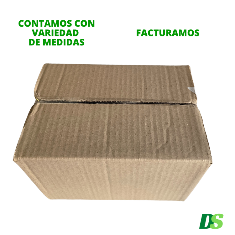 Caja Carton Para Envios E-commerce 26x17x18 Cm 100pz Natural