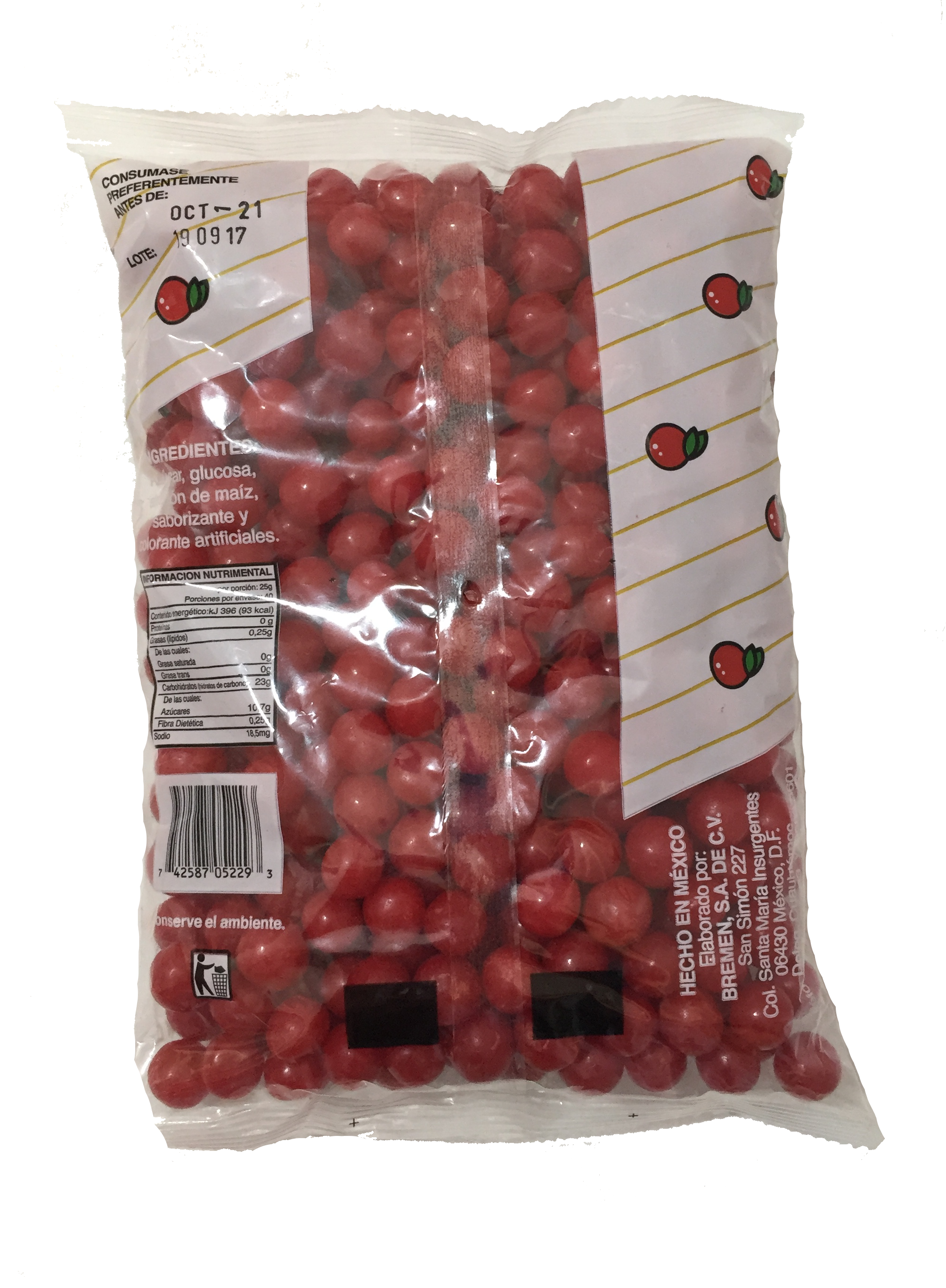 Bremen Cerecets - Cereza - Unidad - 1 - 1 kg