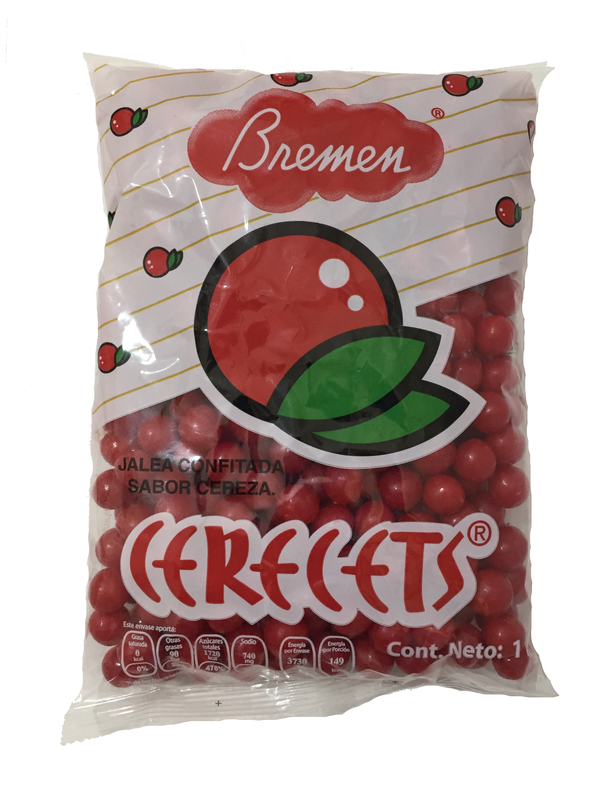 Bremen Cerecets - Cereza - Unidad - 1 - 1 kg