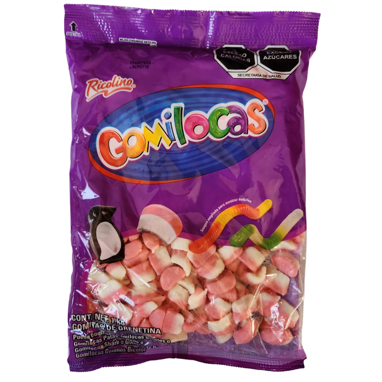 Gomitas Dientes Ricolino 1kg Gomilocas