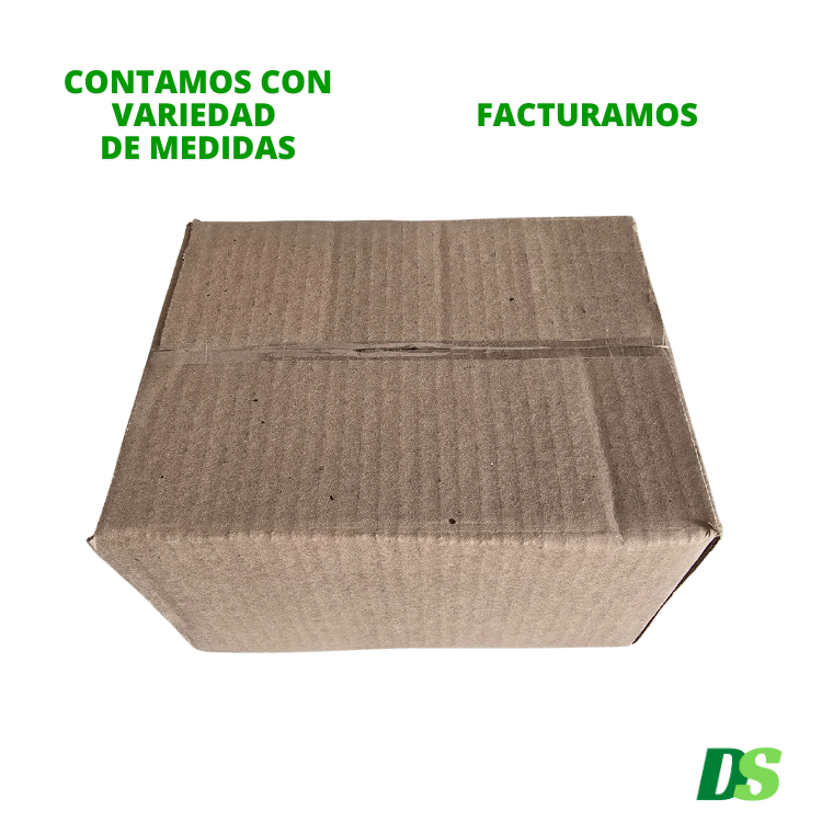Caja Carton Para Envios E-commerce 26x17x18 Cm 100pz Natural