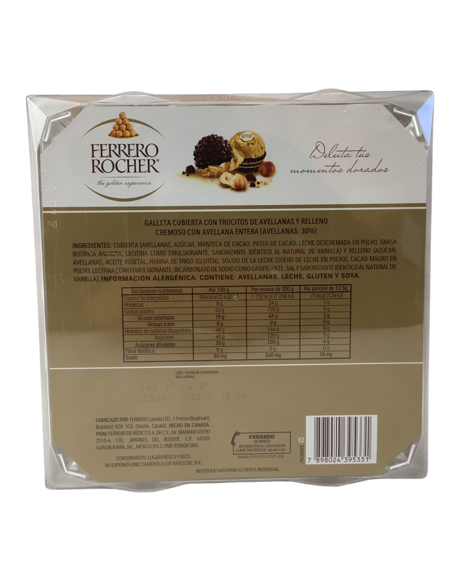 Ferrero Rocher. 24 Piezas.