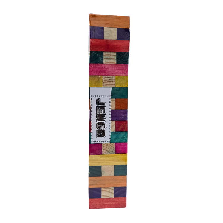 Jenga de Madera. Artesanal 37 cm.