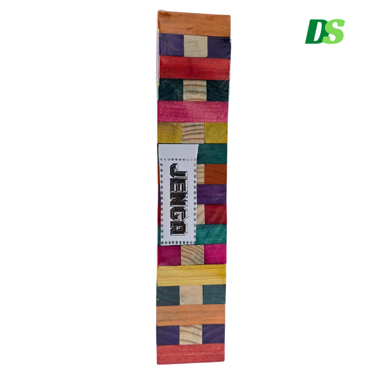 Jenga de Madera. Artesanal 37 cm.
