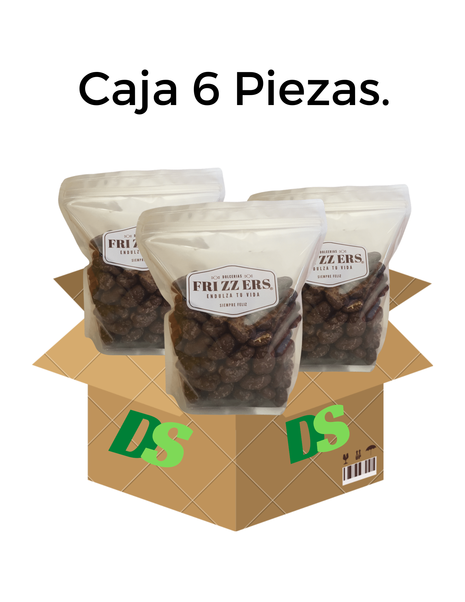 Nuez Cubierta De Chocolate 6 Kg.