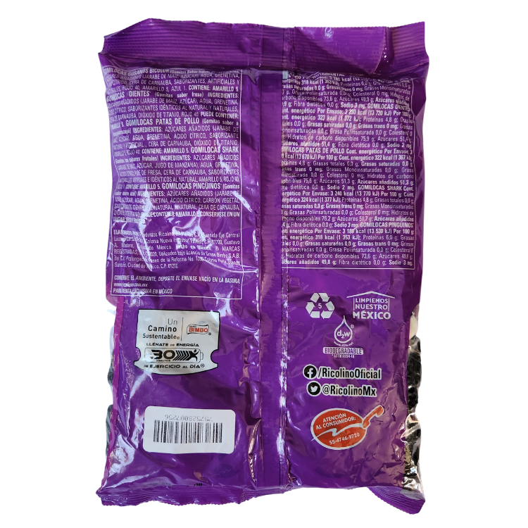 Gomitas Pingüinos Ricolino 1kg