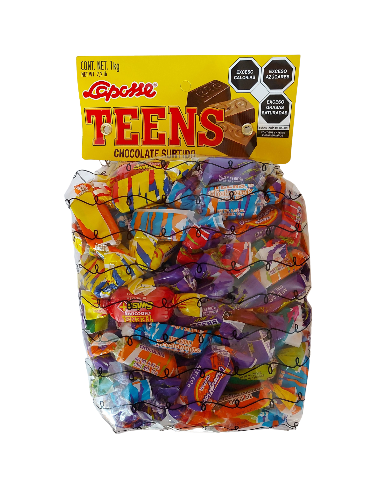Chocolate surtido Laposse Teens 1kg